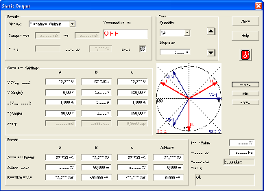 Transducer Ba Pr AP Me Mt Un O módulo para o teste de transdutores de medida habilita a CMC para teste manual ou automático de qualquer função de medida, como: Potência real (mono ou trifásico)