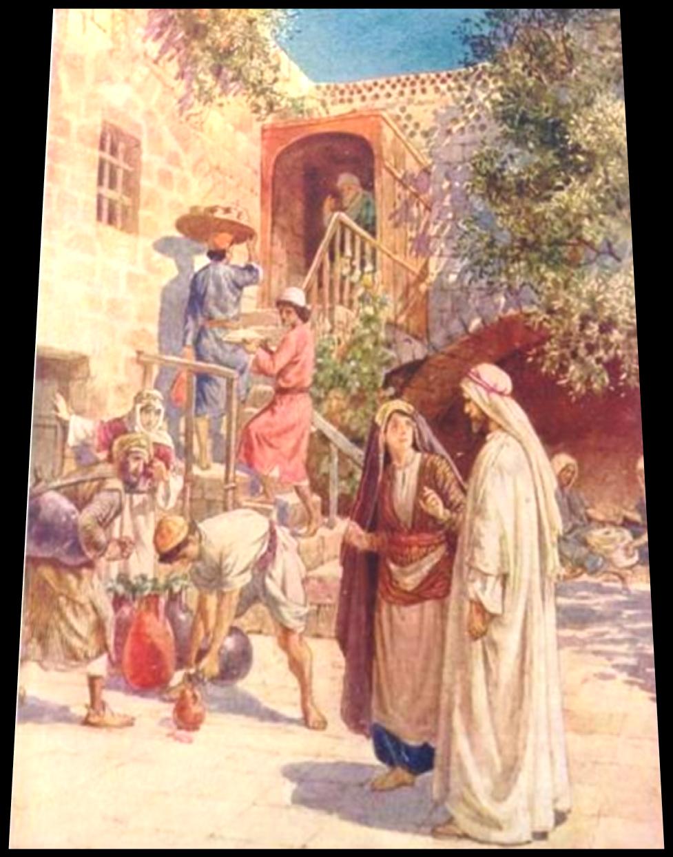 O Primeiro Milagre de Jesus Casamento na cidade de Caná.