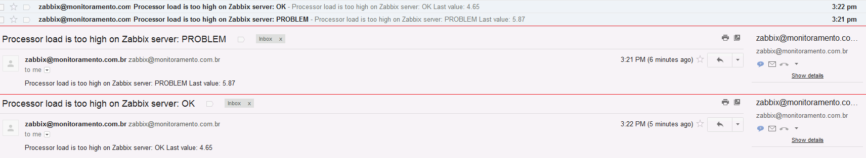 REFERENCIAS: Lista Zabbix Brasil