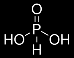 Ácidos Fosforosos os ácidos fosforosos são menos conhecidos; contém P com NOX +III; Ácido ortofosforoso, H 3 PO 3 H 3 PO 3 contém dois H ácidos: H 3 PO 3 H + + H 2 PO 3 - K a1 = 1,6x10-2 H 2 PO 3 - H