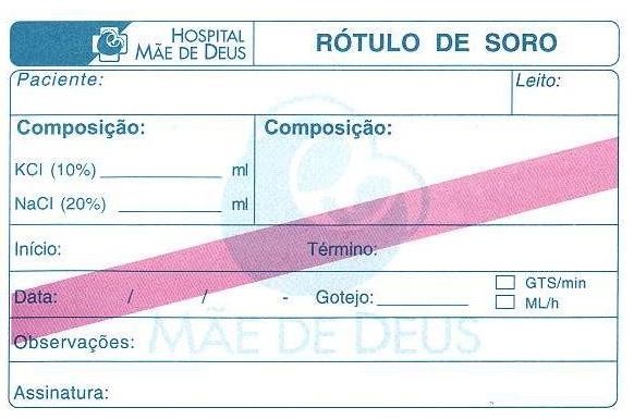 Medicamentos de Alta Vigilância/Controlados Manter gaveta chaveada; Manter medicamento