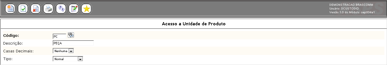 CFO : Pode-se atribuir até 3 CFOPs para a operação cadastrada. Zona Franca : Informar código para zona franca. PRODEPE : Incentivo Fiscal.