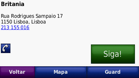 Como começar Encontrar o seu destino O menu Para Onde? possibilita a utilização de várias categorias durante a procura de endereços, cidades e outros locais.