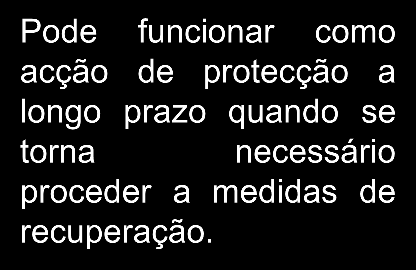 Acesso Controlado Consiste na limitação do acesso à área afectada após o reconhecimento da