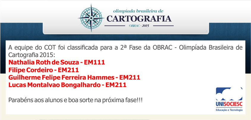 A OLIMPÍADA BRASILEIRA DE ASTRONOMIA E ASTRONÁUTICA (OBA) é organizada anualmente pela Sociedade Astronômica Brasileira (SAB) em parceria com a Agência Espacial Brasileira (AEB).