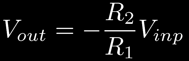 Amplificador Inversor R i n =R 1