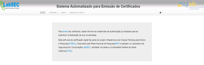 br/servicos/servicosavancados/icpedu/servidor-chaves-pgp Certificado