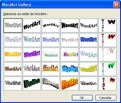 Nesta Aula vamos trabalhar com WordArt e Autoformas. O primeiro WordArt nos permite criar textos com aparência profissional e dessa forma melhorar a aparência dos documentos.