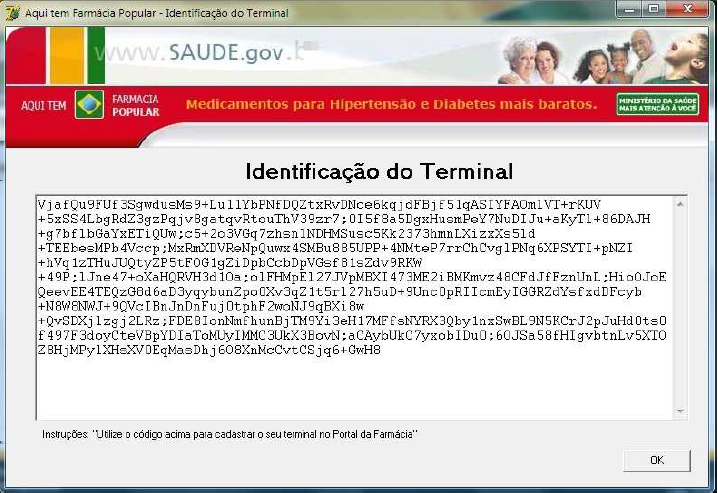 2. Na barra de menu selecione a opção Cadastro de Computadores >> Download Módulo de Segurança. Será realizado o download do arquivo GBASMSB_1.0.1.5-Client.