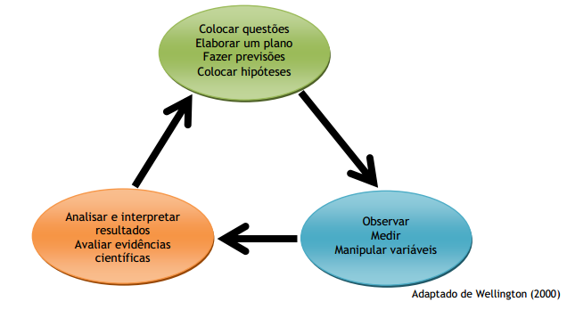 MODELO DE ATIVIDADE INVESTIGATIVA Capítulo IV Ensino por Investigação.