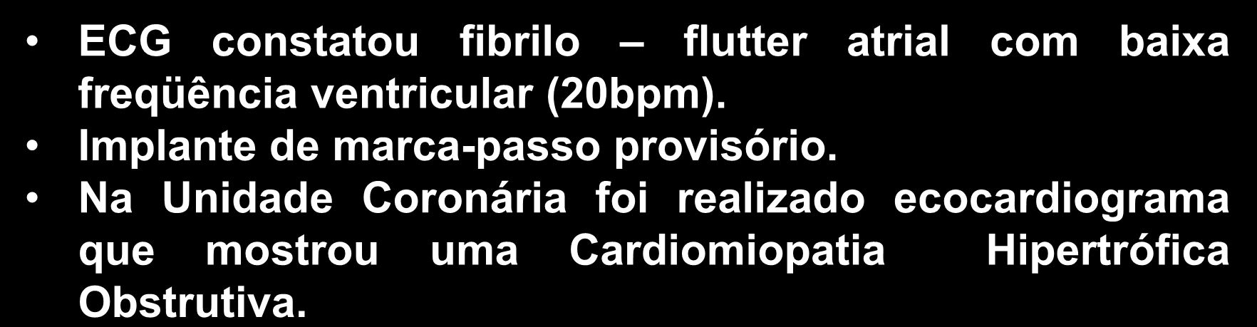 CASO TRATADO COM SUCESSO COM RSP HISTÓRIA E ANTECEDENTES RCA, Masculino, 44 anos. Queixa: Forte tontura e escurecimento de vista, procurou atendimento no PS do hospital durante o trabalho.