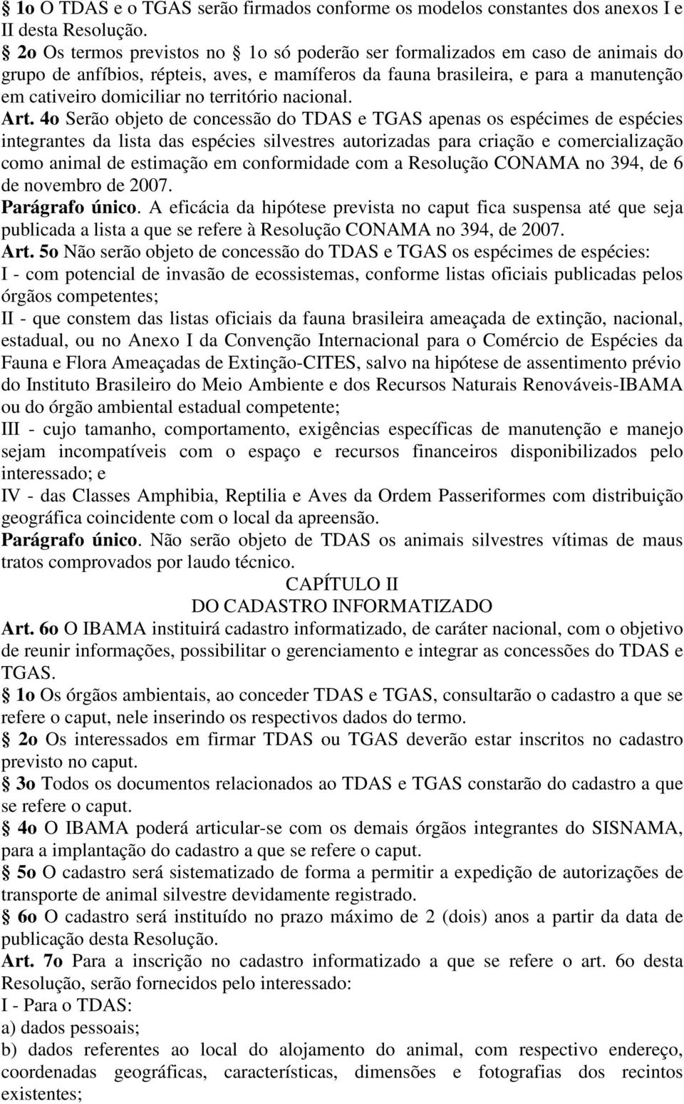 território nacional. Art.