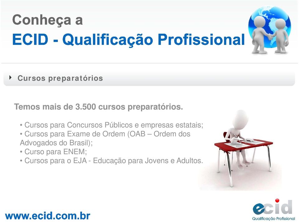 para Exame de Ordem (OAB Ordem dos Advogados do Brasil);