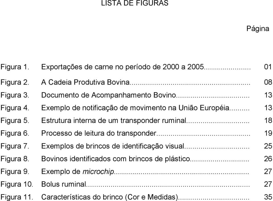 Estrutura interna de um transponder ruminal... 18 Figura 6. Processo de leitura do transponder... 19 Figura 7.