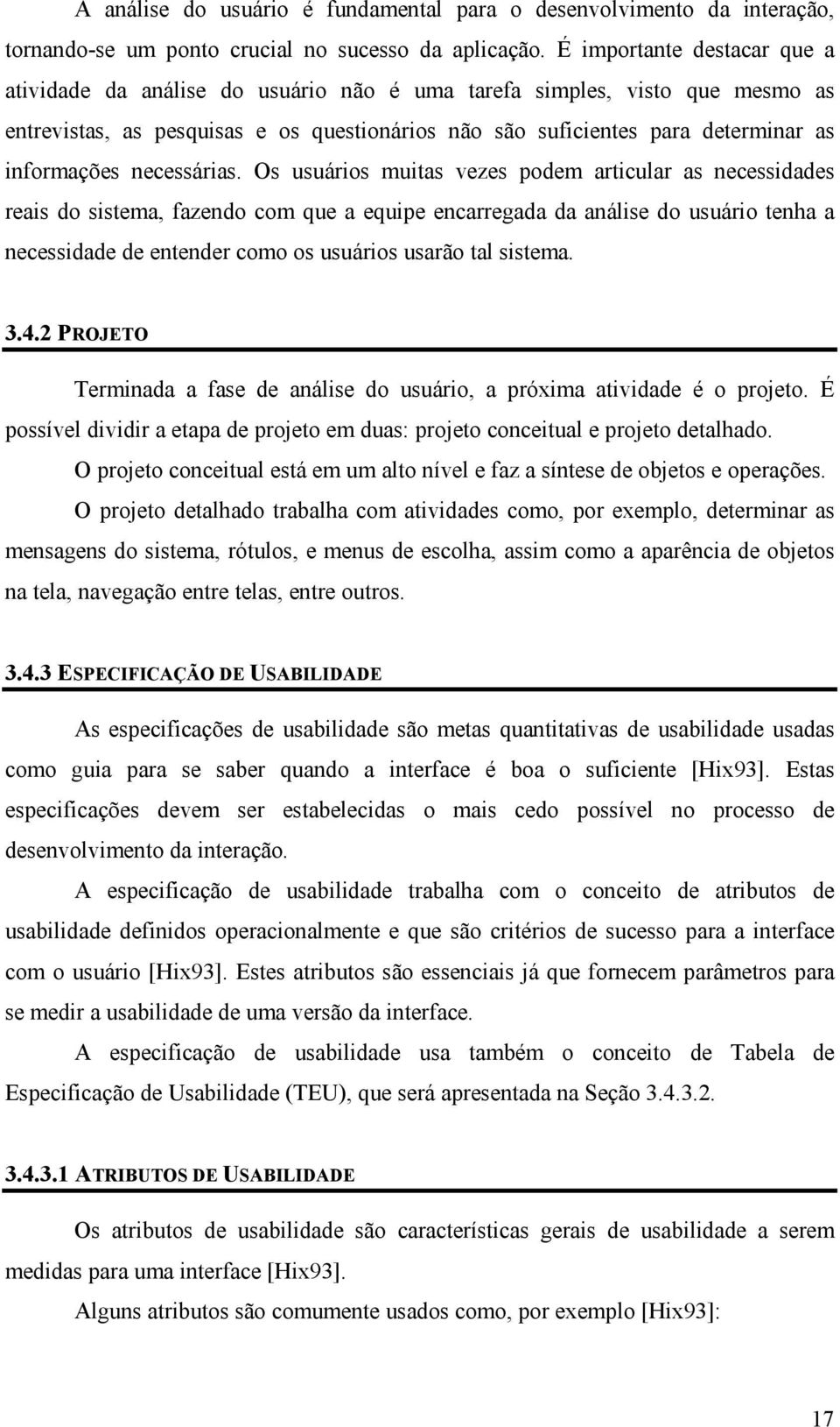 informações necessárias.