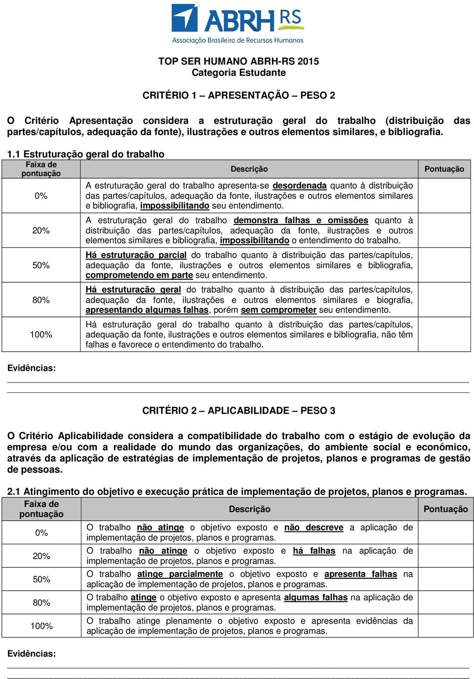 1 Estruturação geral do trabalho A estruturação geral do trabalho apresenta-se desordenada quanto à distribuição 0% das partes/capítulos, adequação da fonte, ilustrações e outros elementos similares