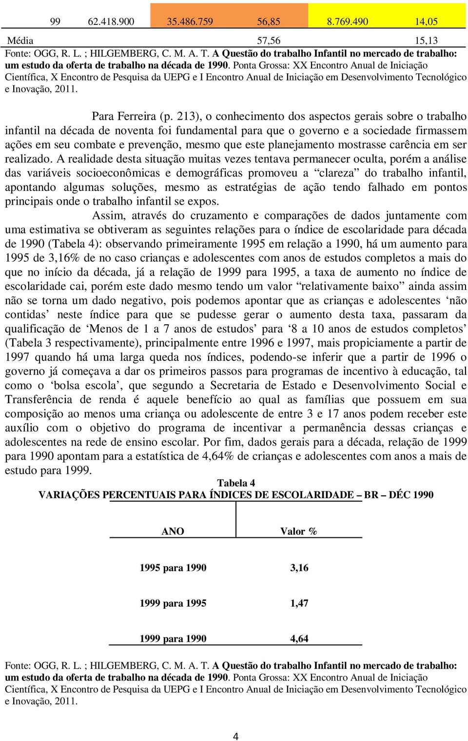 planejamento mostrasse carência em ser realizado.