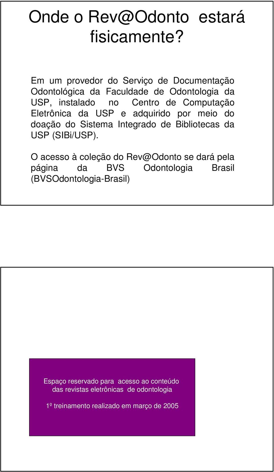 Computação Eletrônica da USP e adquirido por meio do doação do Sistema Integrado de Bibliotecas da USP (SIBi/USP).