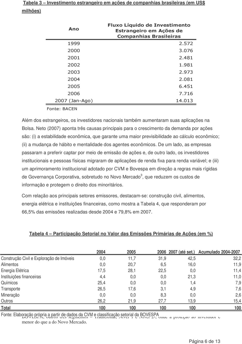 hábito e mentalidade dos agentes econômicos.