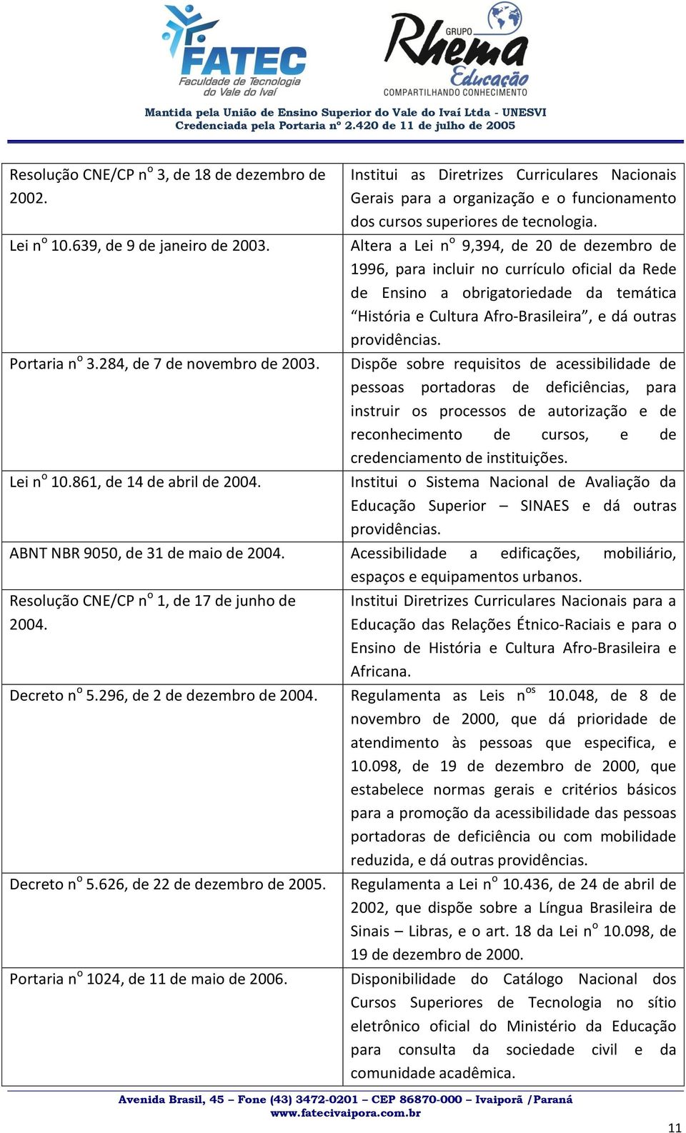 Altera a Lei n o 9,394, de 20 de dezembro de 1996, para incluir no currículo oficial da Rede de Ensino a obrigatoriedade da temática História e Cultura Afro-Brasileira, e dá outras providências.