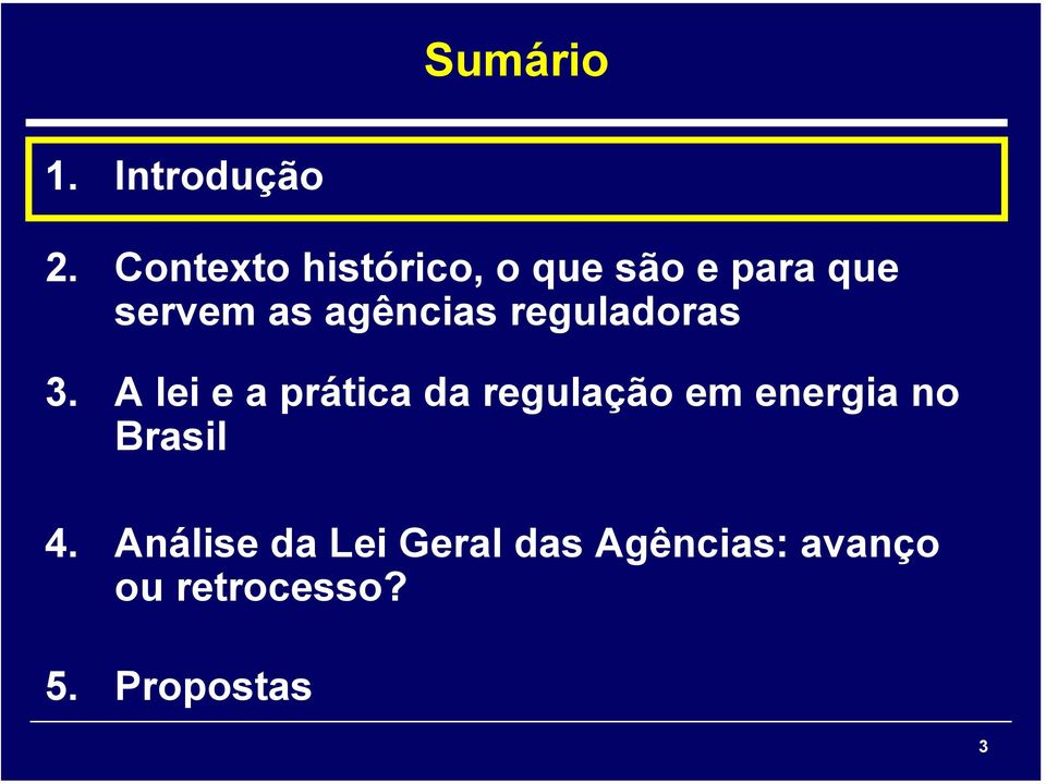 agências reguladoras 3.