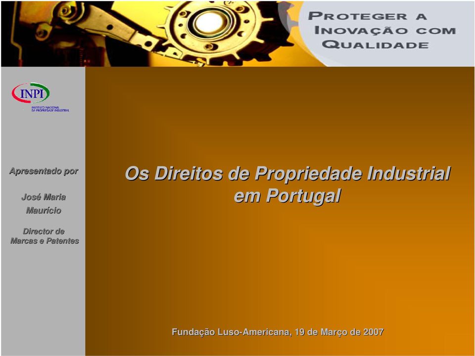 Portugal Director de Marcas e Patentes