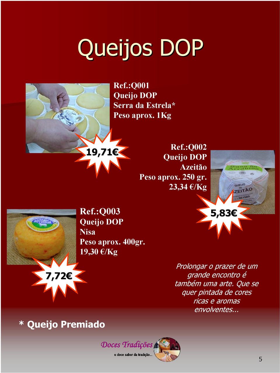 :Q003 Queijo DOP Nisa Peso aprox. 400gr.