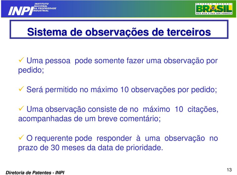 consiste de no máximo 10 citações, acompanhadas de um breve comentário; O