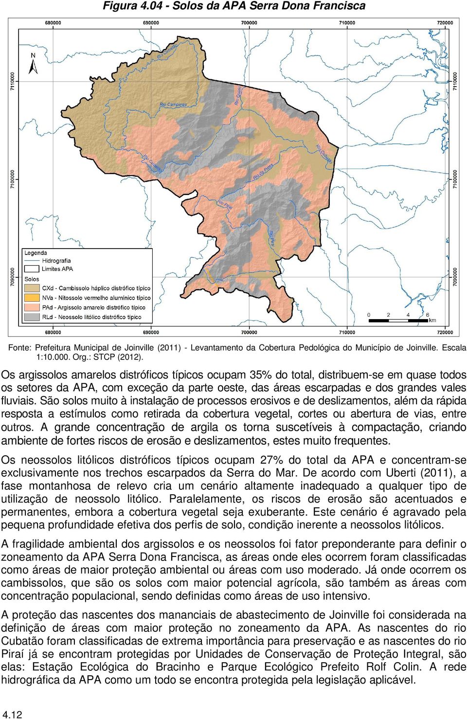 São solos muito à instalação de processos erosivos e de deslizamentos, além da rápida resposta a estímulos como retirada da cobertura vegetal, cortes ou abertura de vias, entre outros.