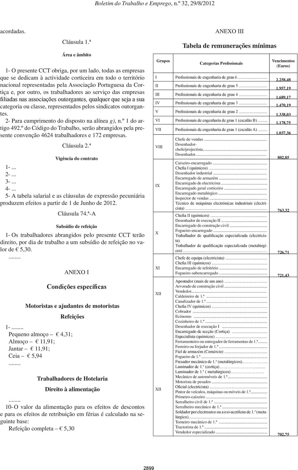 por outro, os trabalhadores ao serviço das empresas filiadas nas associações outorgantes, qualquer que seja a sua categoria ou classe, representados pelos sindicatos outorgantes.