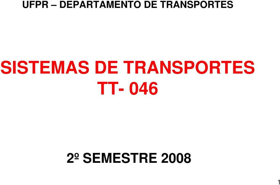 DE TRANSPORTES TT-