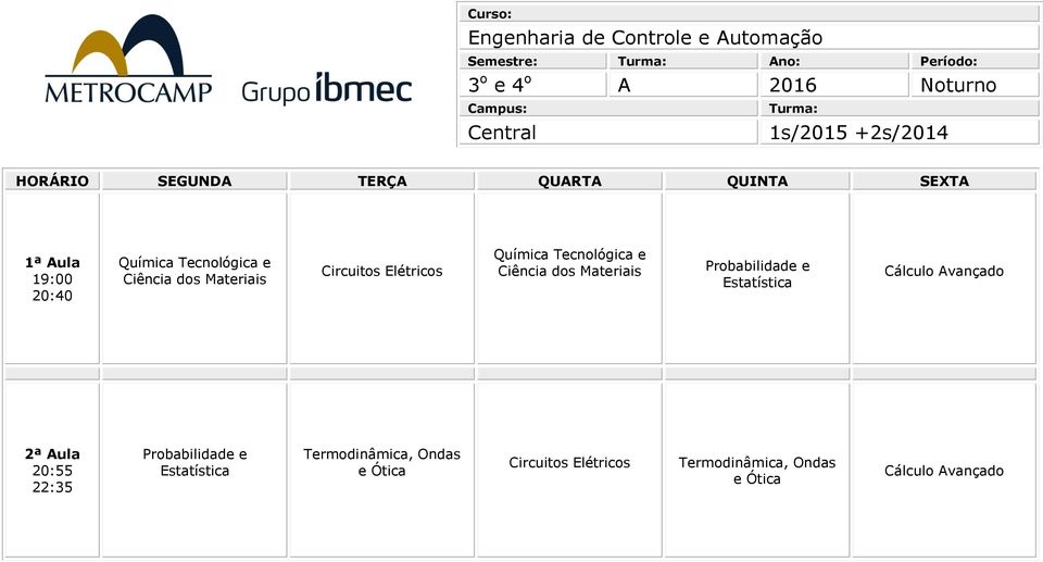 Probabilidade e Estatística Cálculo Avançado Probabilidade e Estatística