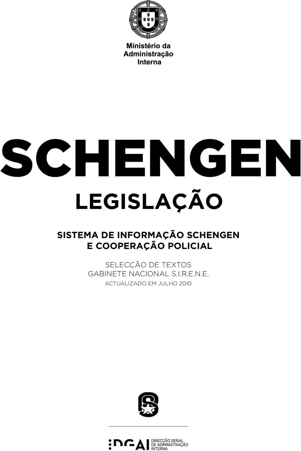 POLICIAL SELECÇÃO DE TEXTOS GABINETE