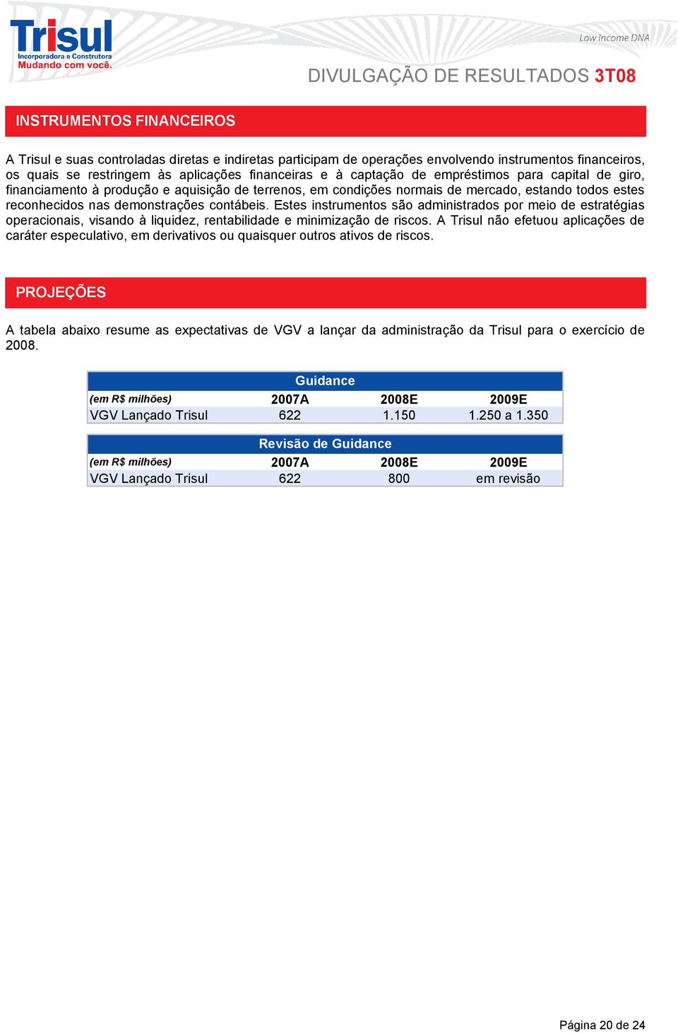 contábeis. Estes instrumentos são administrados por meio de estratégias operacionais, visando à liquidez, rentabilidade e minimização de riscos.