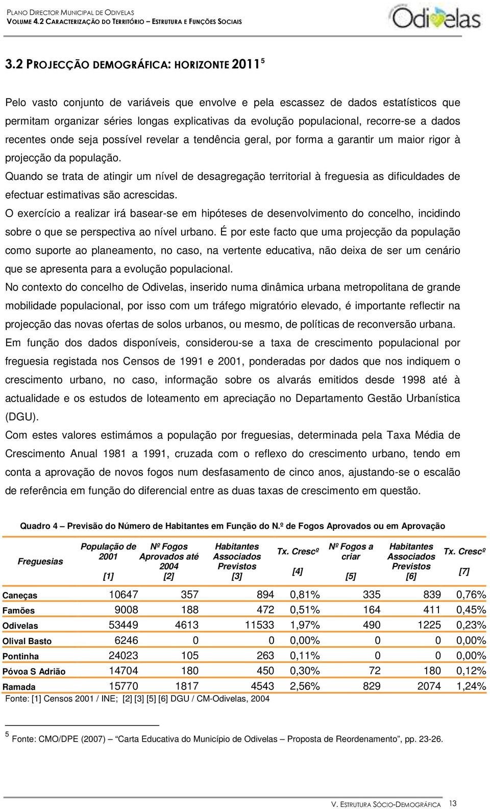 Quando se trata de atingir um nível de desagregação territorial à freguesia as dificuldades de efectuar estimativas são acrescidas.