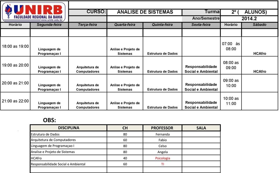 09:00 09:00 as 10:00 as Projeto de