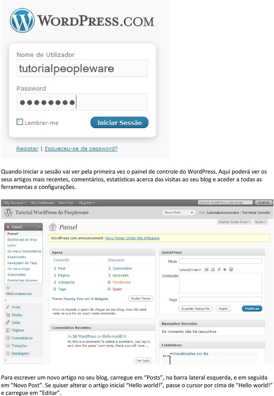 todas as ferramentas e configurações.