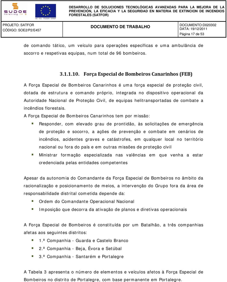 operacional da Autoridade Nacional de Proteção Civil, de equipas helitransportadas de combate a incêndios florestais.