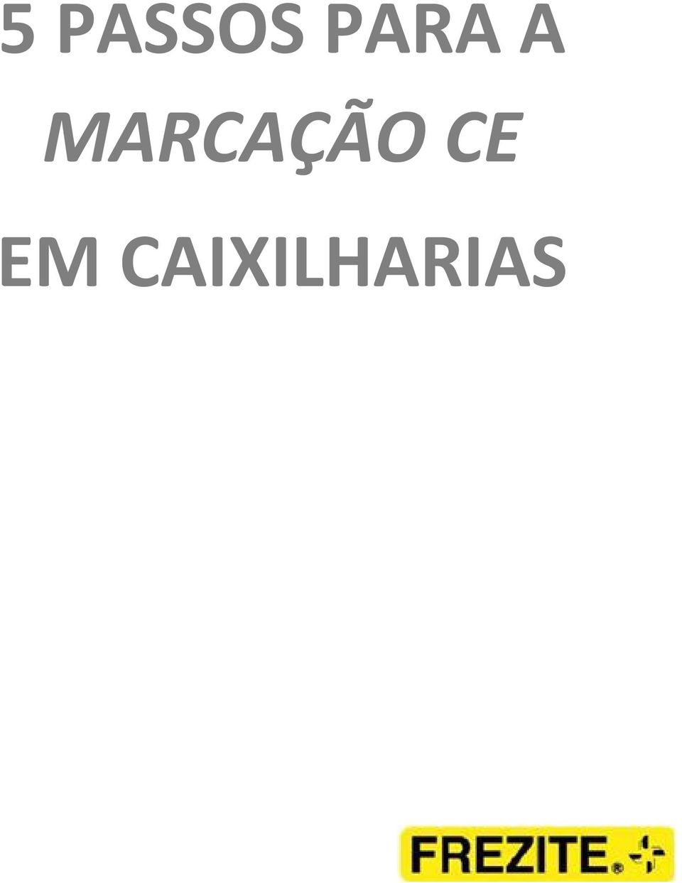 MARCAÇÃO