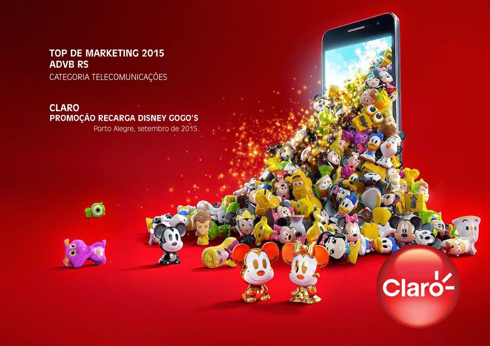 CLARO PROMOÇÃO RECARGA DISNEY