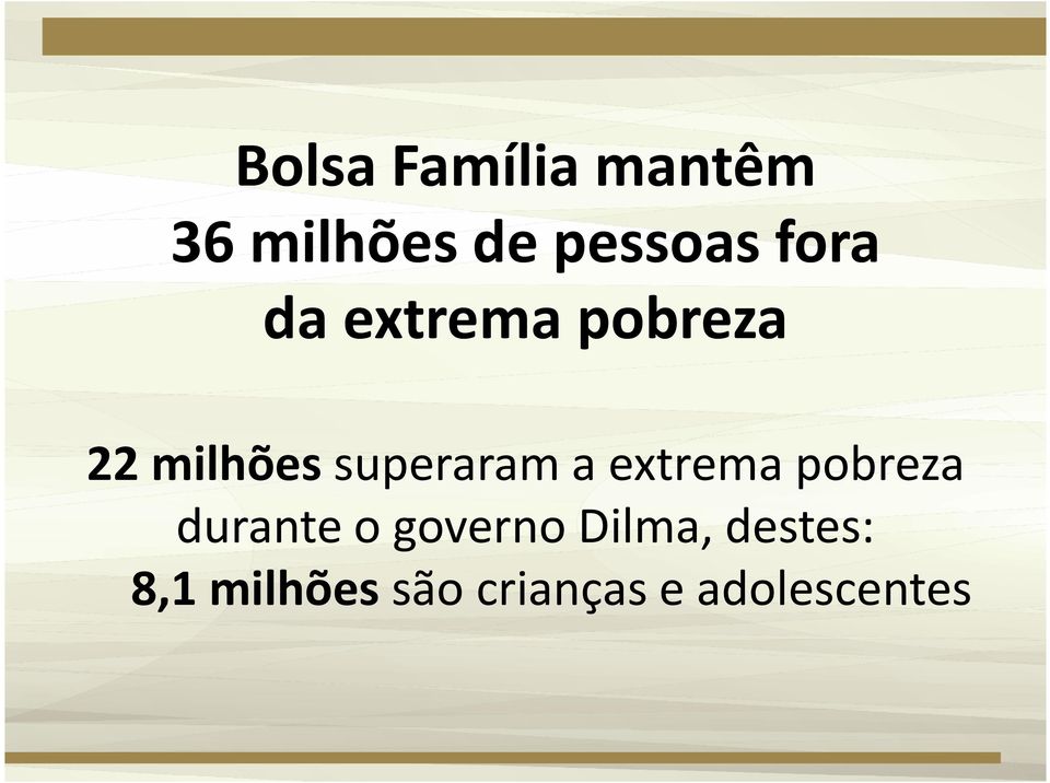 a extrema pobreza durante o governo Dilma,