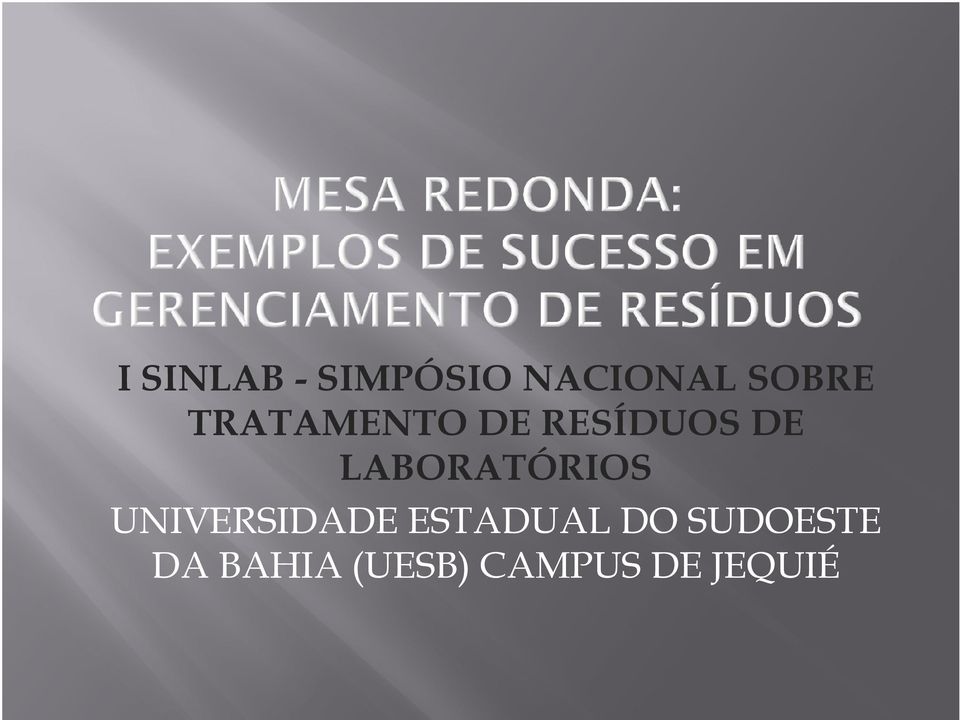 LABORATÓRIOS UNIVERSIDADE ESTADUAL