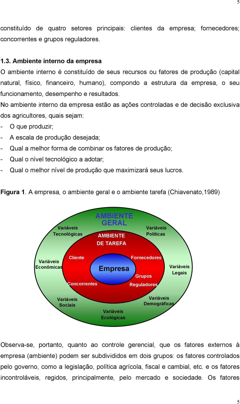 funcionamento, desempenho e resultados.