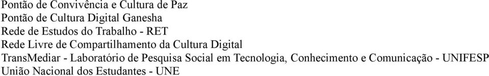 Cultura Digital TransMediar - Laboratório de Pesquisa Social em