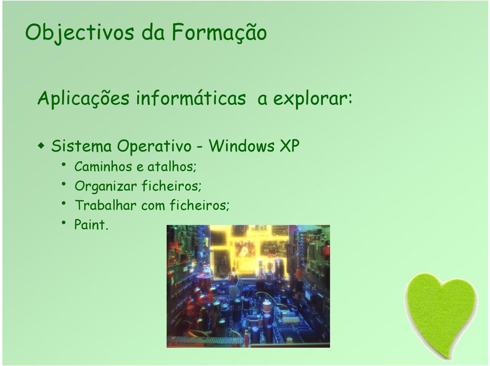 Operativo - Windows XP Caminhos e