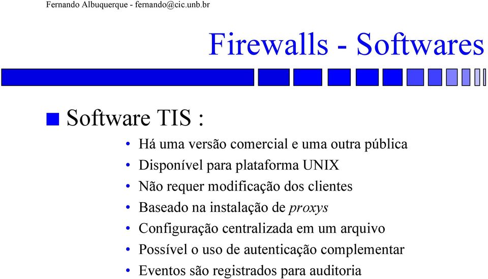 Baseado na instalação de proxys Configuração centralizada em um arquivo