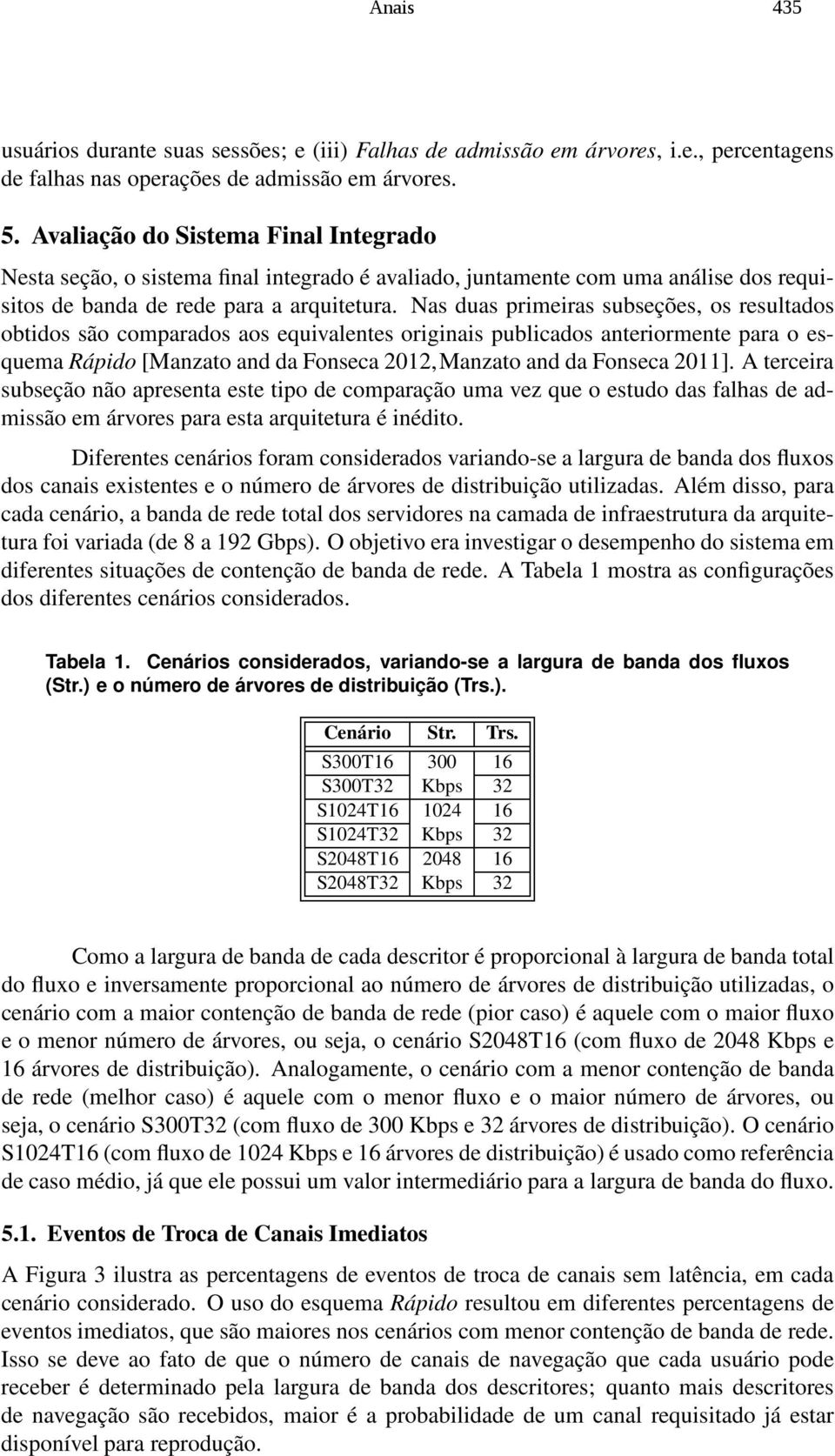 Nas duas primeiras subseções, os resultados obtidos são comparados aos equivalentes originais publicados anteriormente para o esquema Rápido [Manzato and da Fonseca 2012,Manzato and da Fonseca 2011].