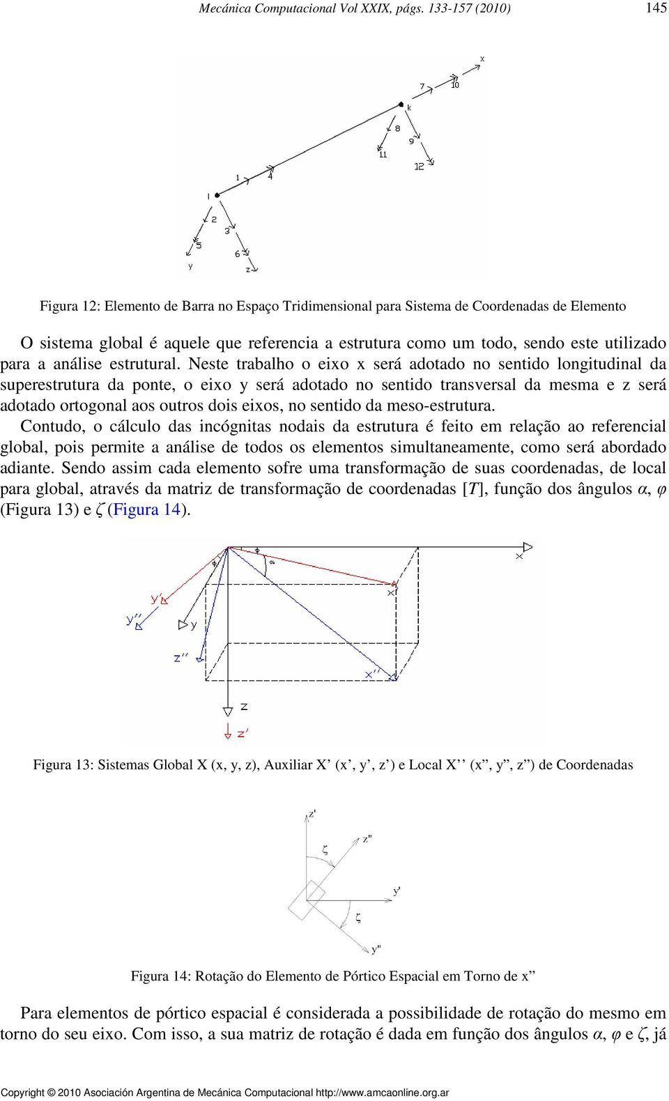 para a análise estrutural.