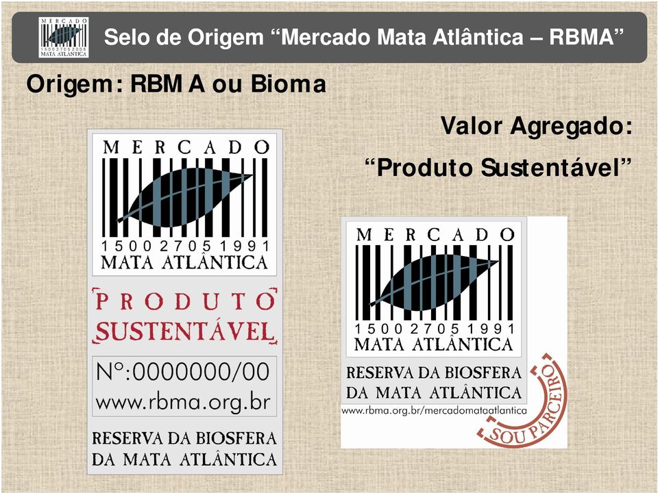 Origem: RBMA ou Bioma