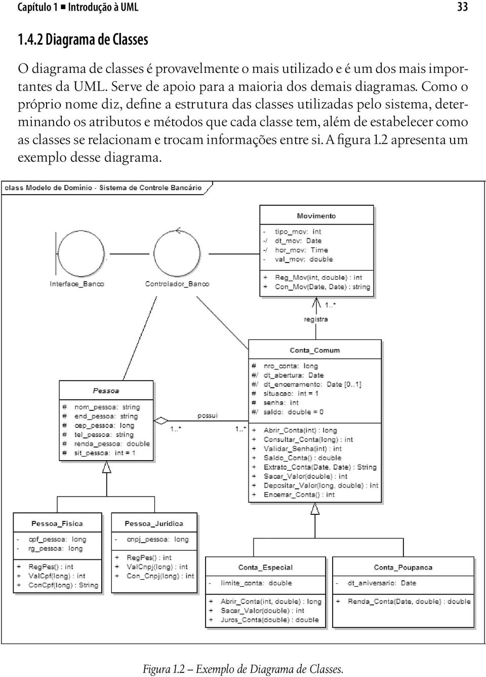 Serve de apoio para a maioria dos demais diagramas.